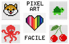 pixel art facile les 50 meilleurs