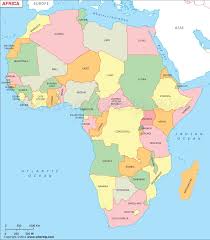 Jeden tag werden tausende neue, hochwertige bilder hinzugefügt. Map Of Africa Showing African Countries African Countries Map Africa Map African Countries