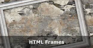 using html frames for page layout