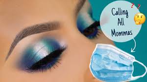 blue halo eyeshadow tutorial l calling