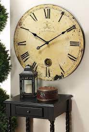 Oversized Wall Clocks Placement