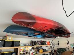 kayak ceiling storage rack paddle board