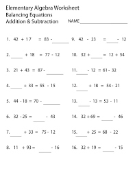 Printable Elementary Math Worksheets