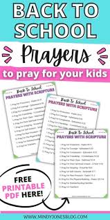 10 back to prayers for kids