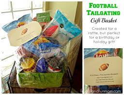 football themed gift basket idea