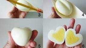 Comment faire des œufs en forme de cœur ?