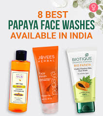 8 best papaya face washes in india