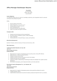 12 Recent Full Charge Bookkeeper Resume Examples