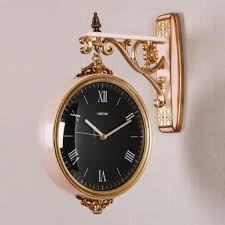 Stylish Double Sided Wall Clock In 2023