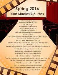 spring 2016 courses film stus