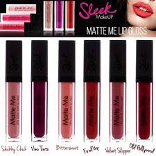 sleek makeup matte me liquid lipstick