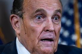 The borat video is a complete fabrication. Here S What S Probably Happening To Rudy Giuliani S Head Vanity Fair
