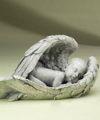 Roman Sleeping Cherub Statue Angel