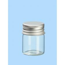Mini Glass Bottle With Lid 30x40mm 4