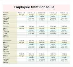 Employee Schedule Spreadsheet On Free Budgeting Service Desk
