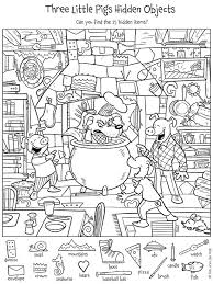 Hidden object printable worksheets download . Printable Hidden Object Puzzles For Kids Find All The Items In The Picture