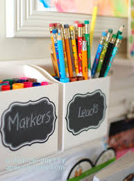 Organize A Small Art Station For Kids