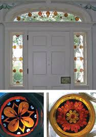 repair of historic stained and leaded glass