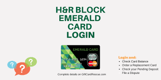 Press done after you fill out the form. H R Block Emerald Card Login Giftcardrescue Com