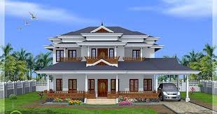 Luxury 5 Bedroom Kerala Style Home Design