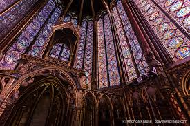 Sainte Chapelle Visiting A Stained