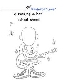 87 cool pete the cat freebies and teaching resources. Pete The Cat Rocking In My School Shoes Coloring Page Kindergarten First Day