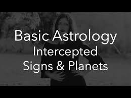 Intercepted Signs Planets In Your Natal Chart Youtube