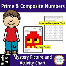Prime And Composite Number Mystery Picture And Chart