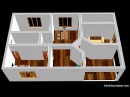 Small House Design Plan 8 X 12m 2