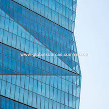aluminium glass building facade system