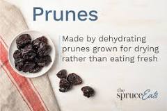 Are prunes dried dates?