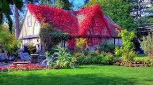 the most beautiful gardens house in the