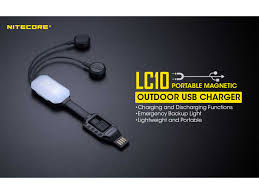Nitecore Lc10 Portable Magnetic Charger Powerbank Battery Junction