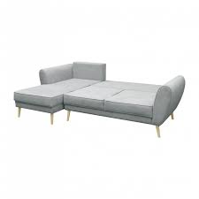 fabric corner sofa bed 4 5 seats invik