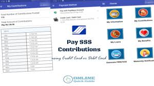 pay sss contributions using credit card
