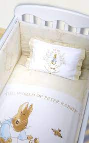 Pink Peter Rabbit Cot Bedding