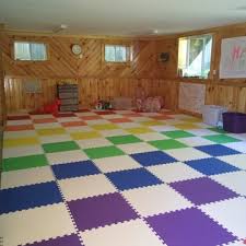 Basement Playroom Floor Features Best