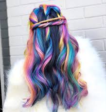I used superdrug's colour vibrance range in the colour cosmic purple. 50 Great Ideas Of Purple Highlights In Brown Hair May 2020