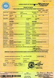 It is required by most whether you're enrolling for some units in school, working on your bank requirements, applying for a job, a psa is one of the primary identification. Birth Certificate Form Birth Certificate Nso Birth Certificate