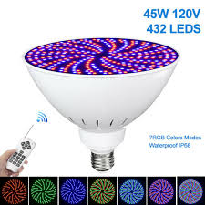Led 120v 45w Color Changing Replacement Swimming Pool Lights Bulb Led Light For Sale Online
