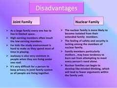Does the nuclear family benefit the bourgoisie    GCSE Sociology     SlideShare Essay on Advantages and Disadvantages of Nulear and Joint Family