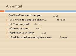 Useful Phrases and Vocabulary for Writing Letters in English SlideShare