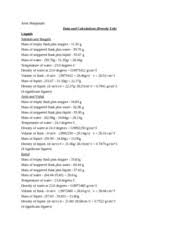 Chemistry lab report answers   Fast Online Help