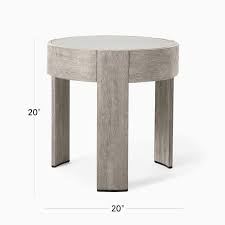 Portside Outdoor Round Side Table 20