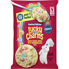 lucky charms sugar cookie dough with