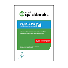 Quickbooks Desktop Pro Plus 2020 1 User Annual Subscription