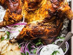 Whole Roasted Tandoori Chicken Recipe Special Recipes gambar png
