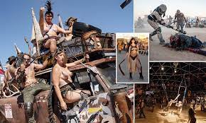 Thousands of revelers attend Mad Max-themed post-apocalyptic festival in  Mojave Desert | Daily Mail Online