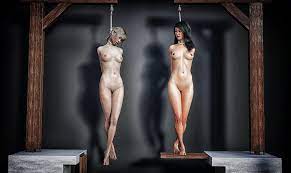 Naked Women Hanging 