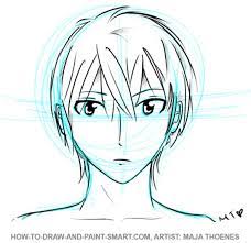 how to draw anime boys